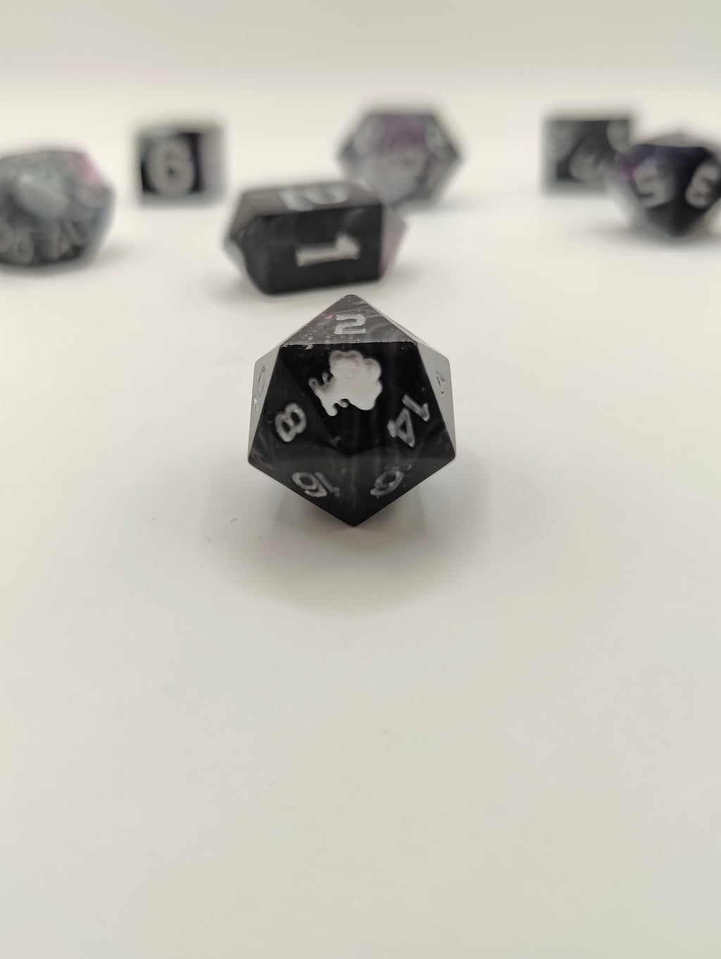 Mini dice set: Galactic cows
