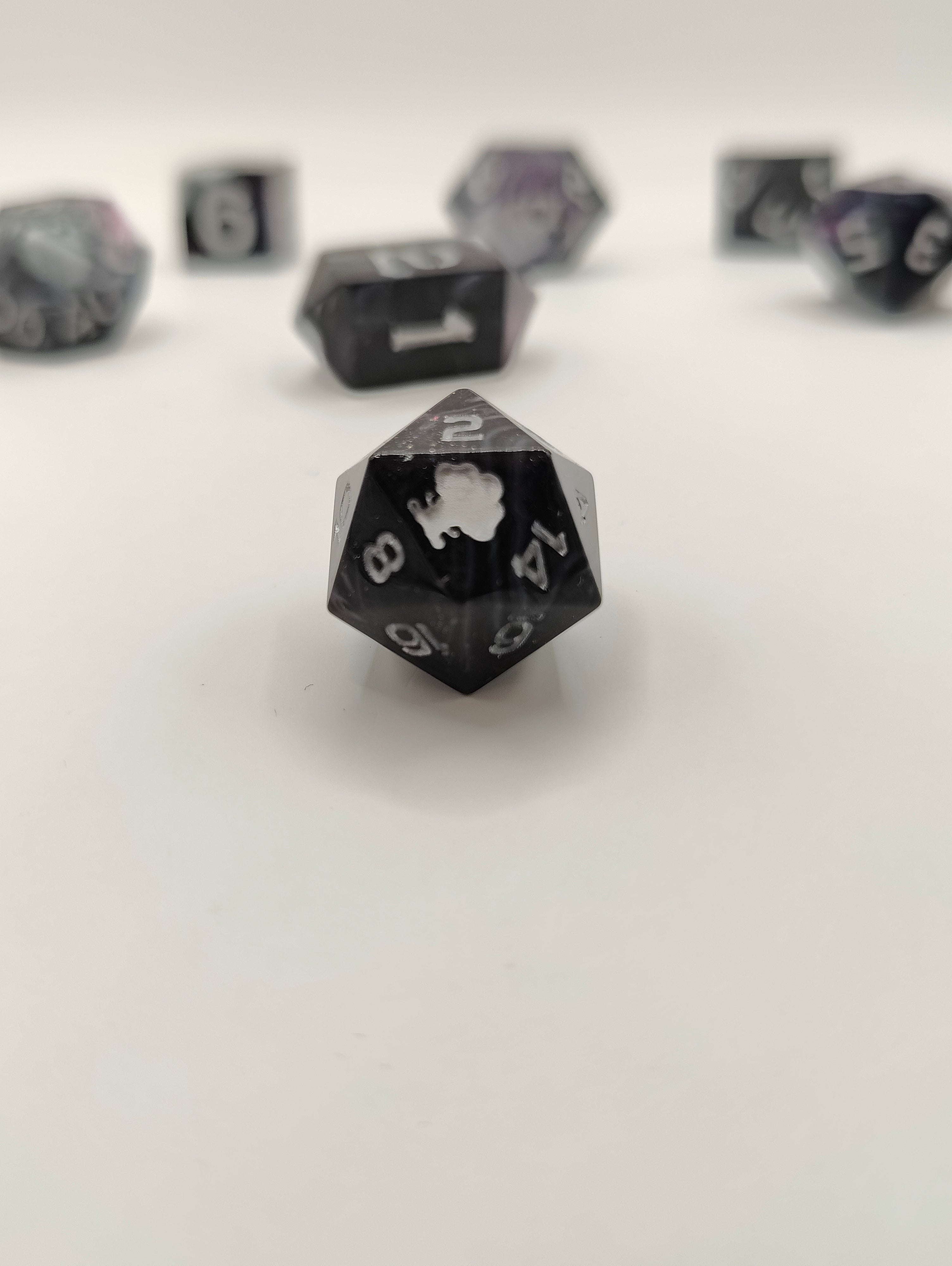 Mini dice set: Galactic cows