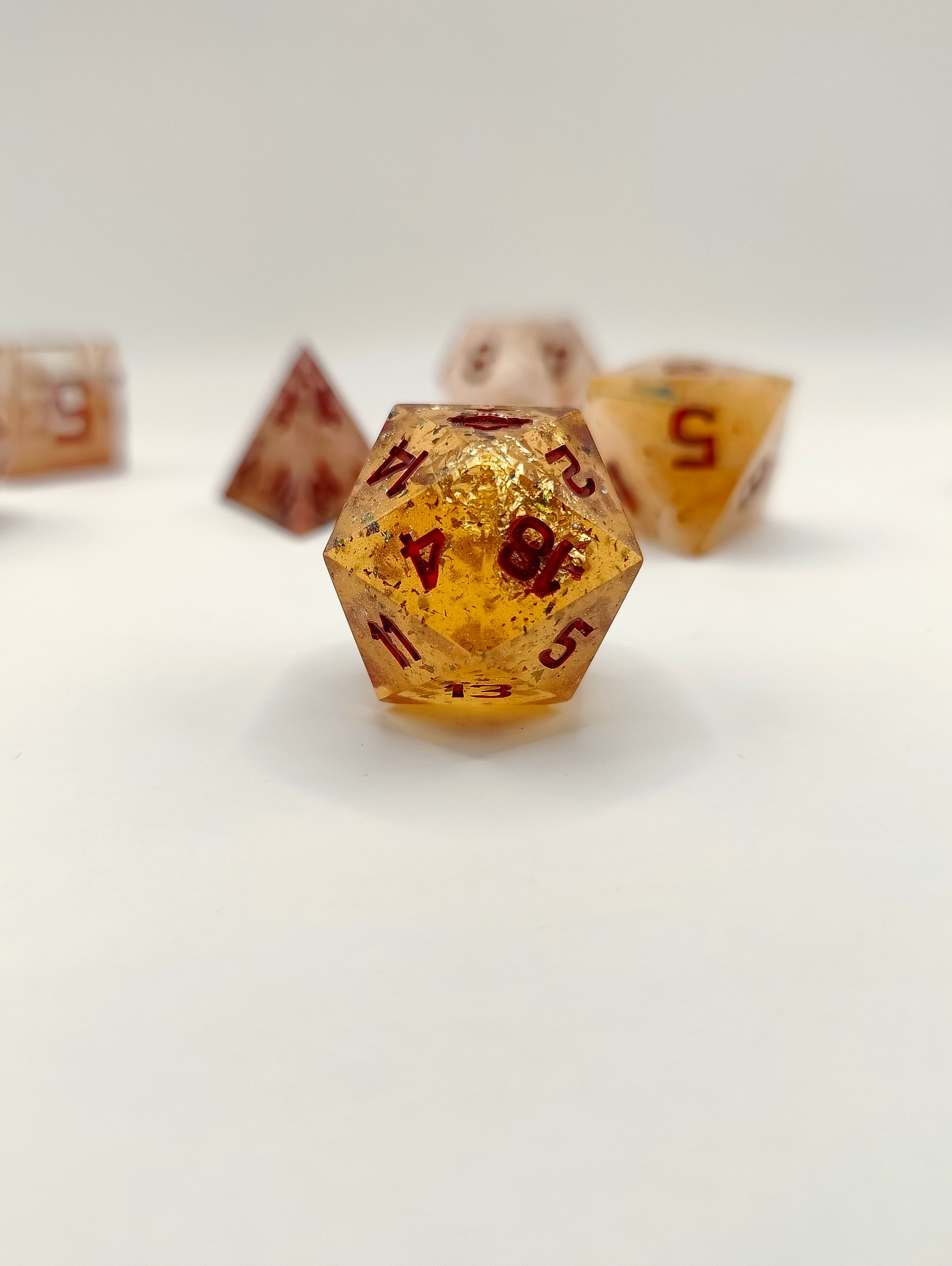 Handmade dice set: Mix and Match