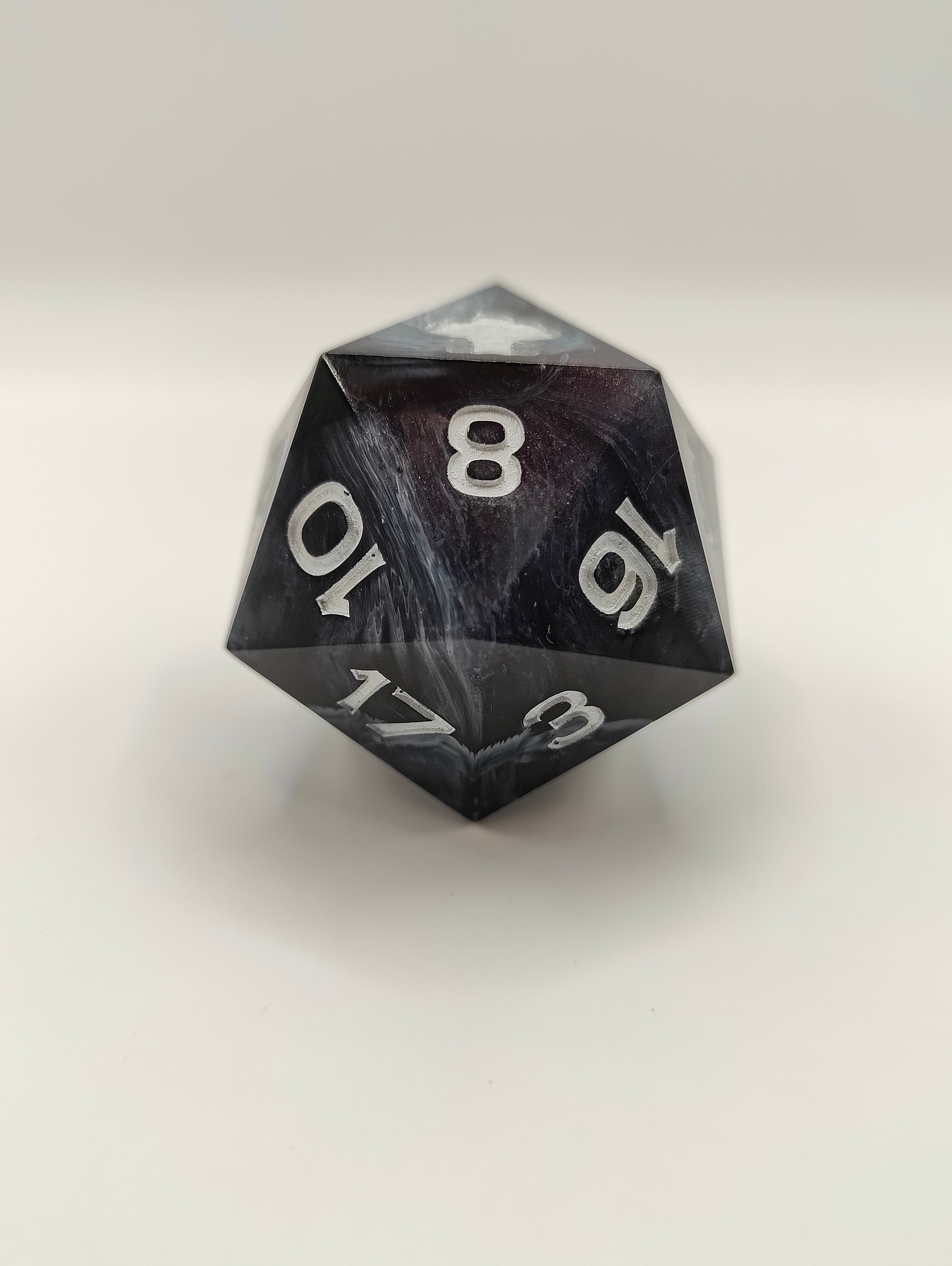 Handmade 40mm D20: Galactic Cows
