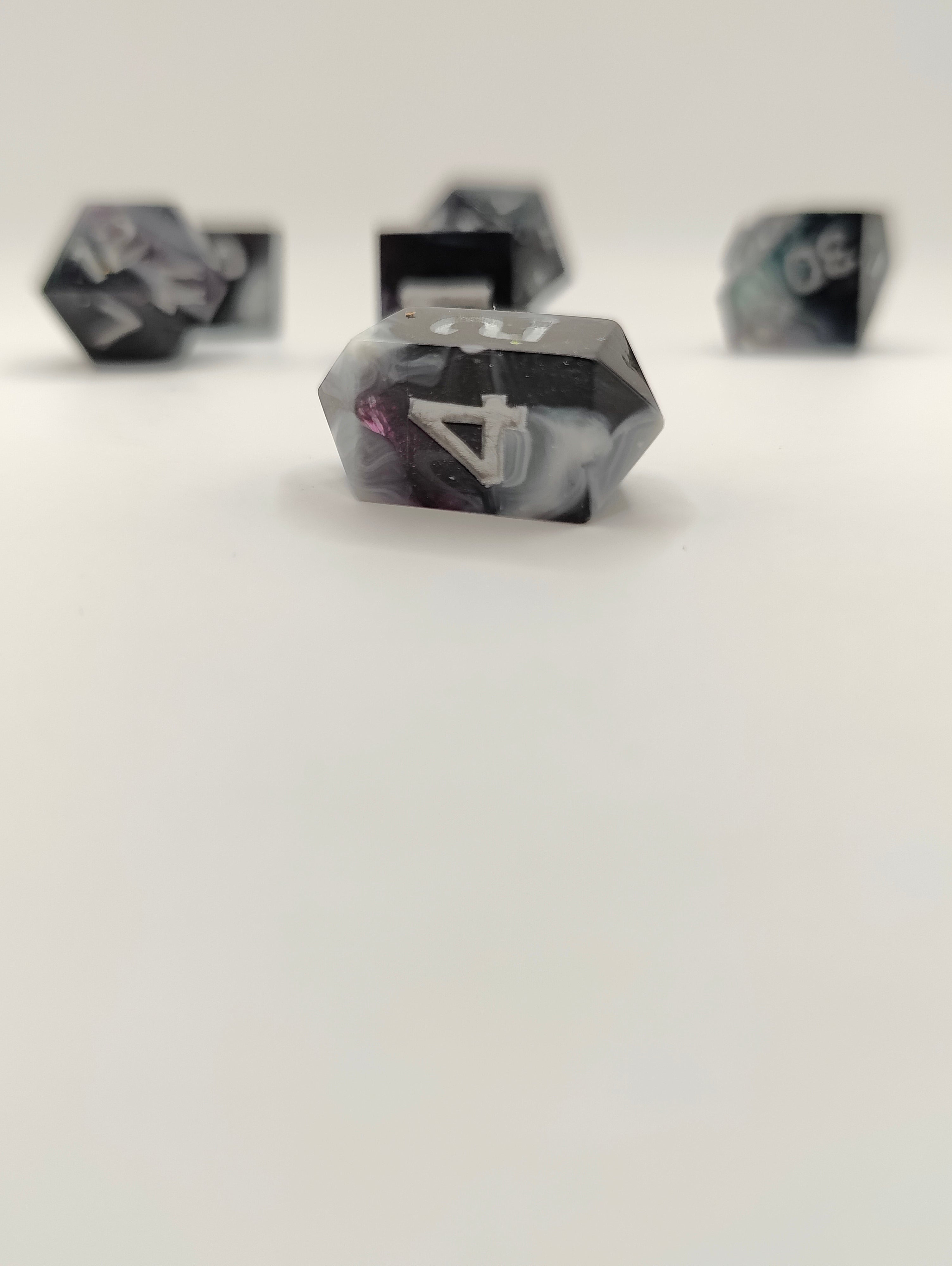 Mini dice set: Galactic cows