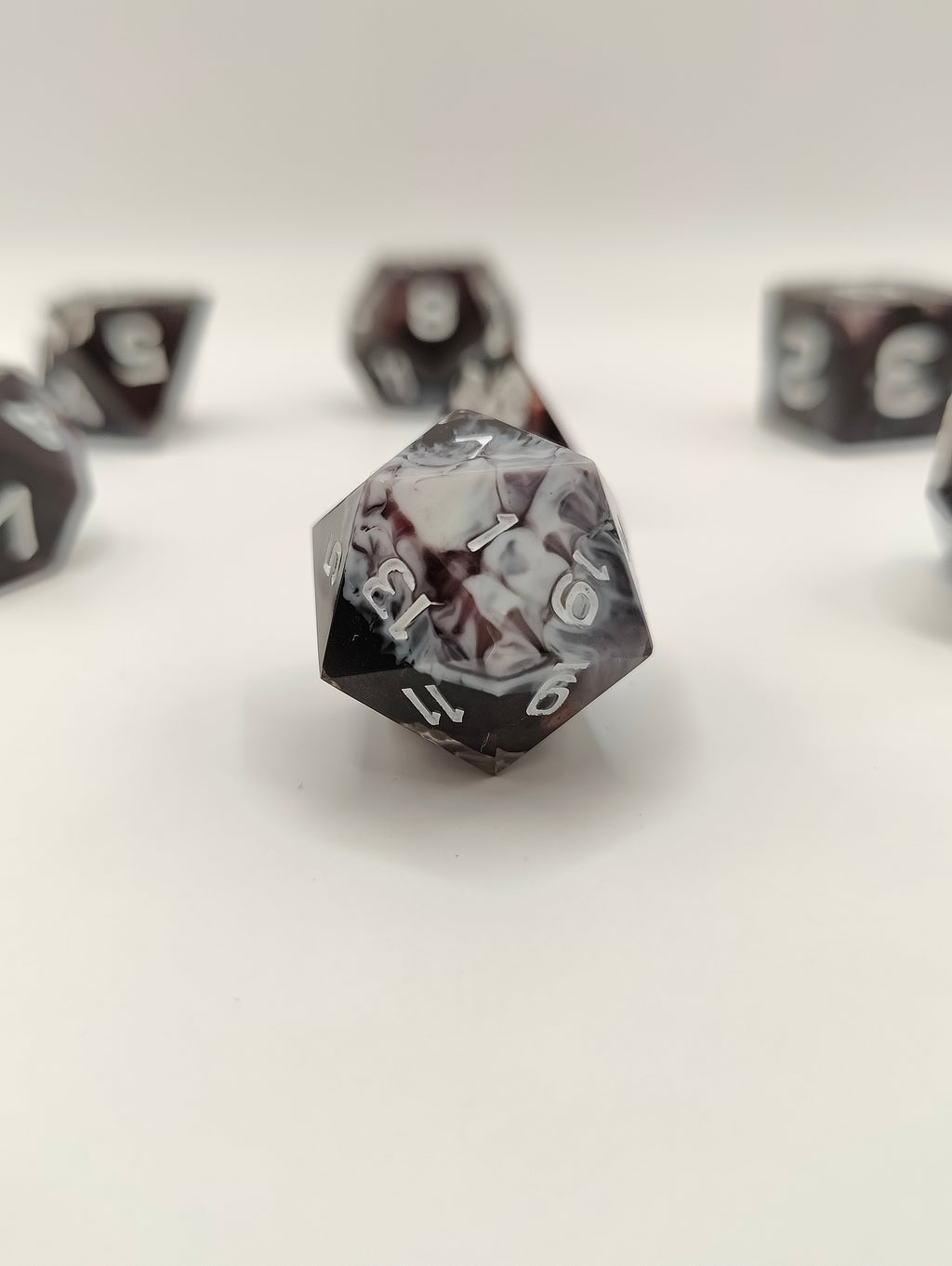 Handmade dice set: Astral sea