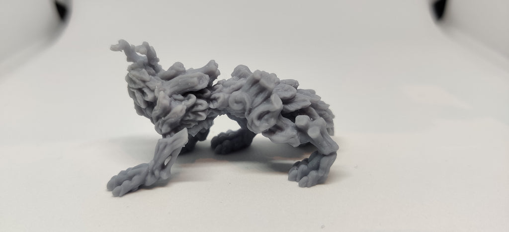 3D printed Forest wolf mini