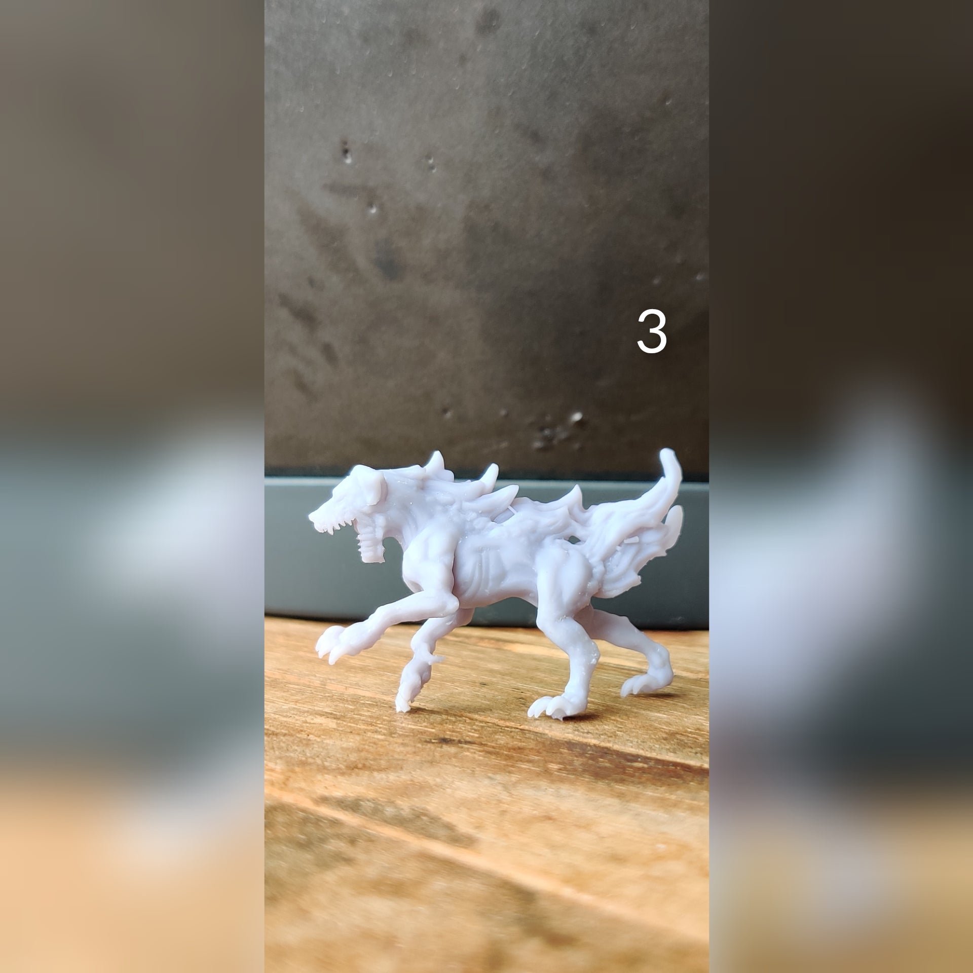 3D printed: Shadow Mastiff mini's
